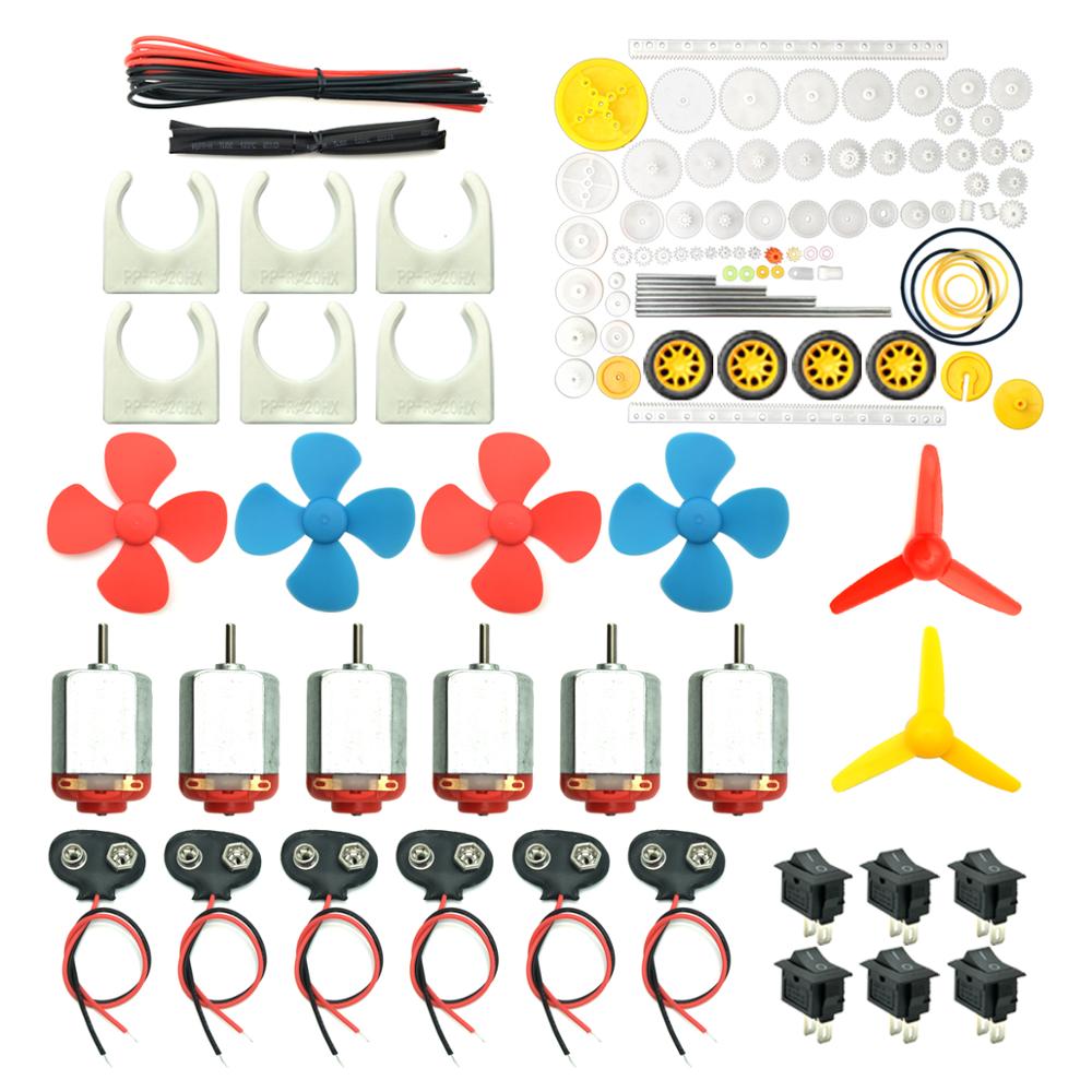 6 Set Motors Kit, Mini Electri – Science Hobby Kit Bewertung und Preis