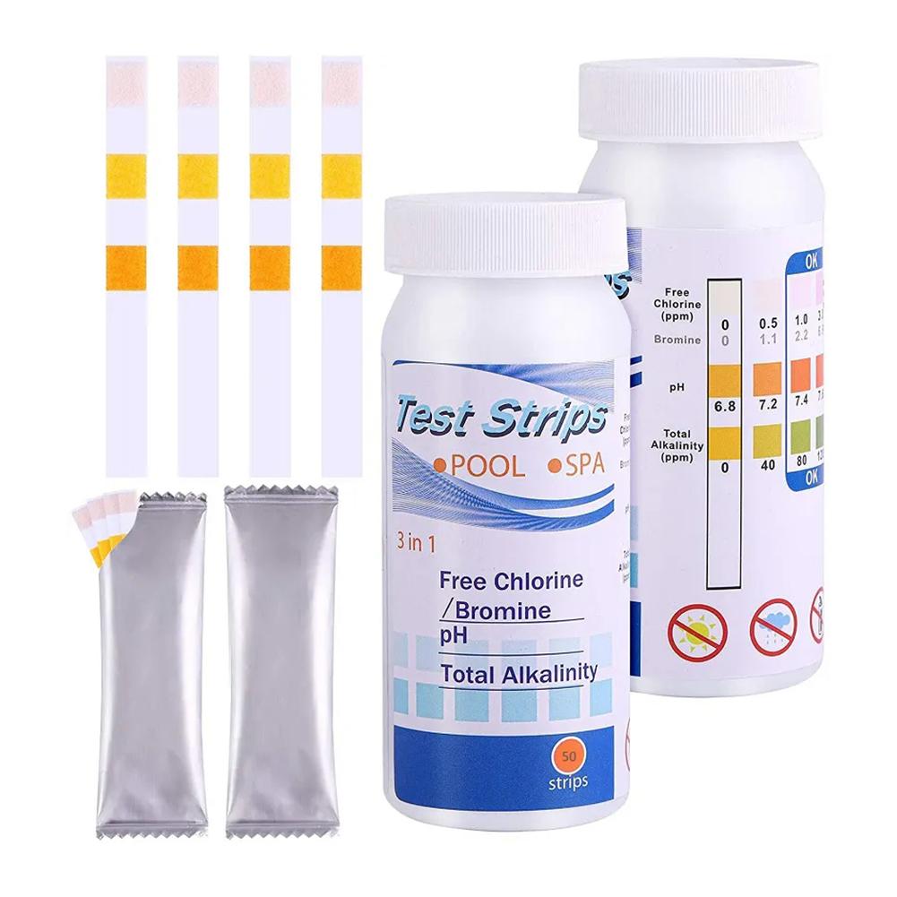 50pcs Chlorine PH Test Strips  – Water Testing Kit Bewertung und Preis