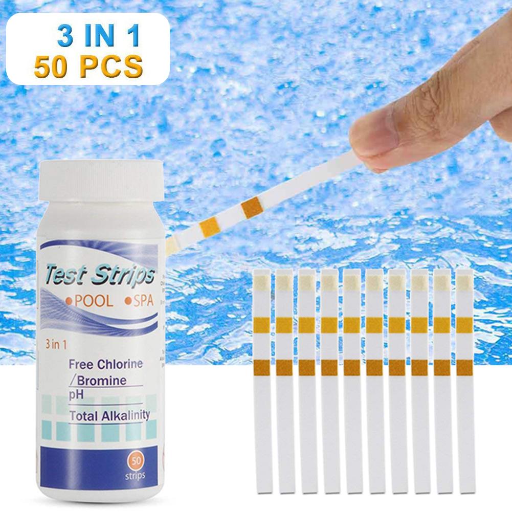 50pcs Chlorine PH Test Strips  – Water Testing Kit Bewertung und Preis