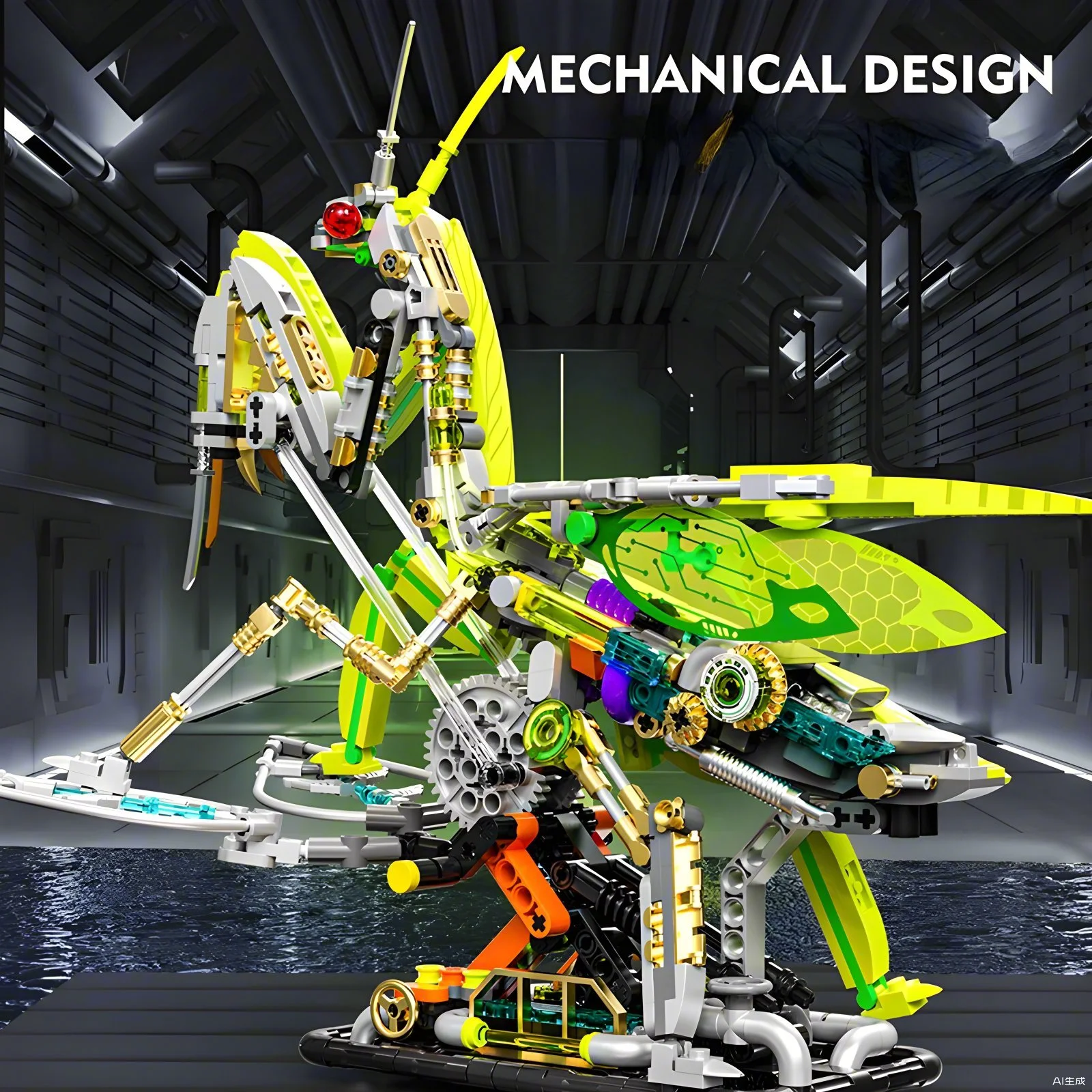 DIY Mantis building blocks sem – Science Toys Diy Bewertung und Preis
