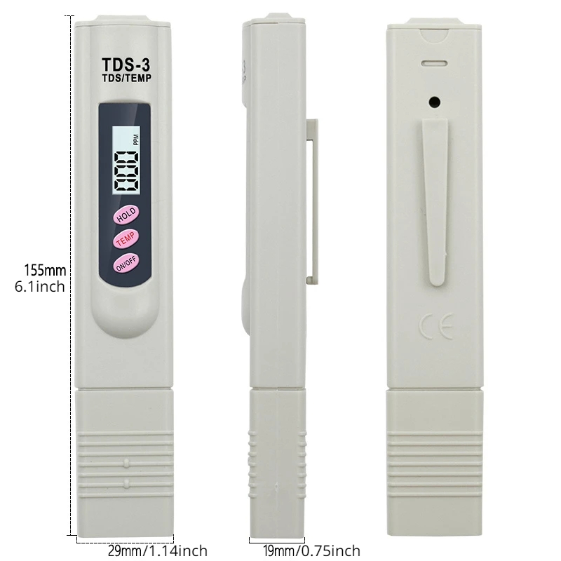 1/3 Pcs Portable LCD Digital T – Water Testing Kit Bewertung und Preis