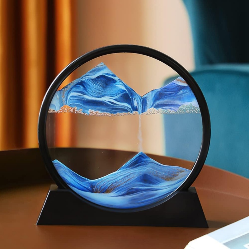 3D Hourglass Quicksand Moving  – Newton Cradle Large Bewertung und Preis
