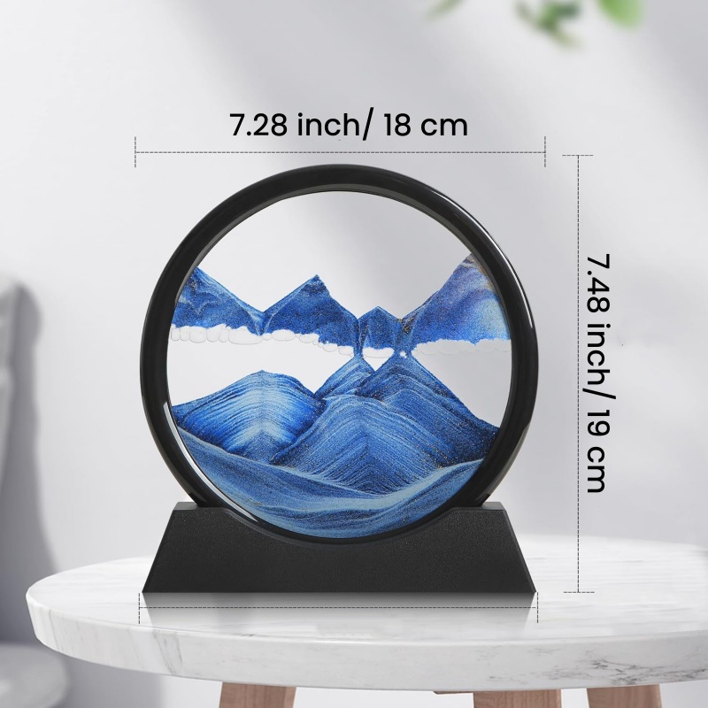 3D Hourglass Quicksand Moving  – Newton Cradle Large Bewertung und Preis