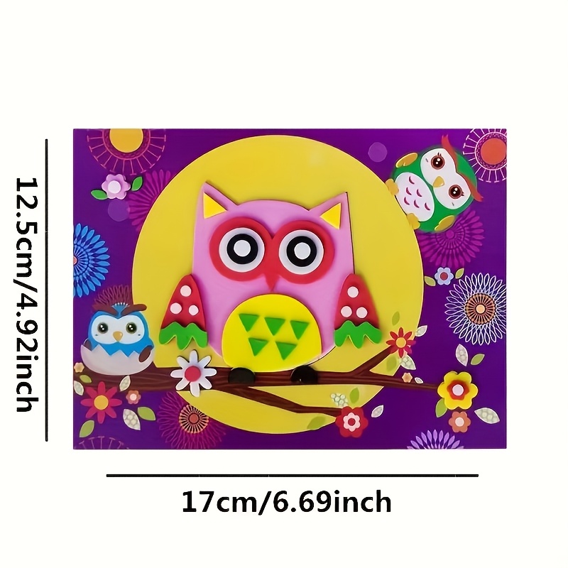 Children's 3D Stickers, 10 Ran – Science Toys Diy Bewertung und Preis