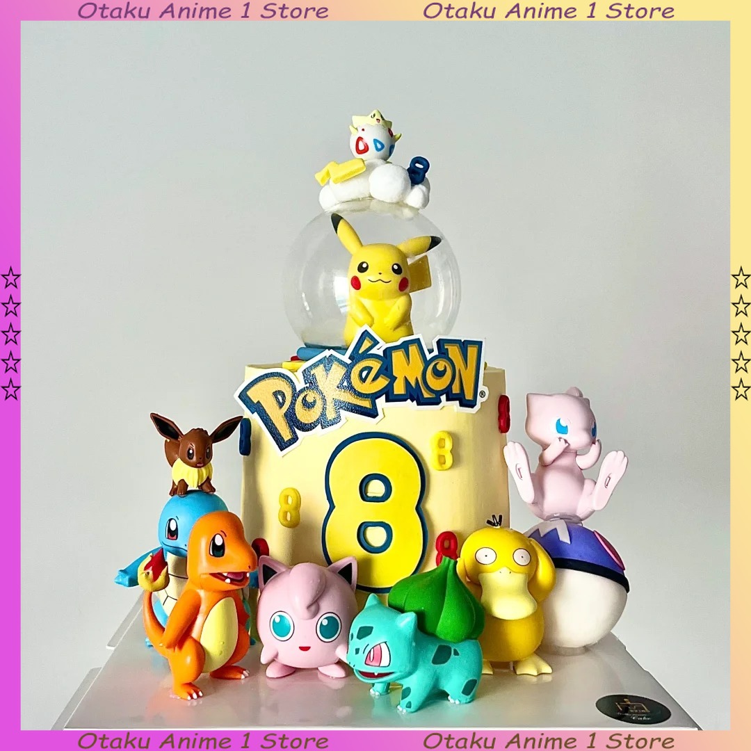13PCS/SET Pikachu Cake Topper  – Science Of Happiness Bewertung und Preis