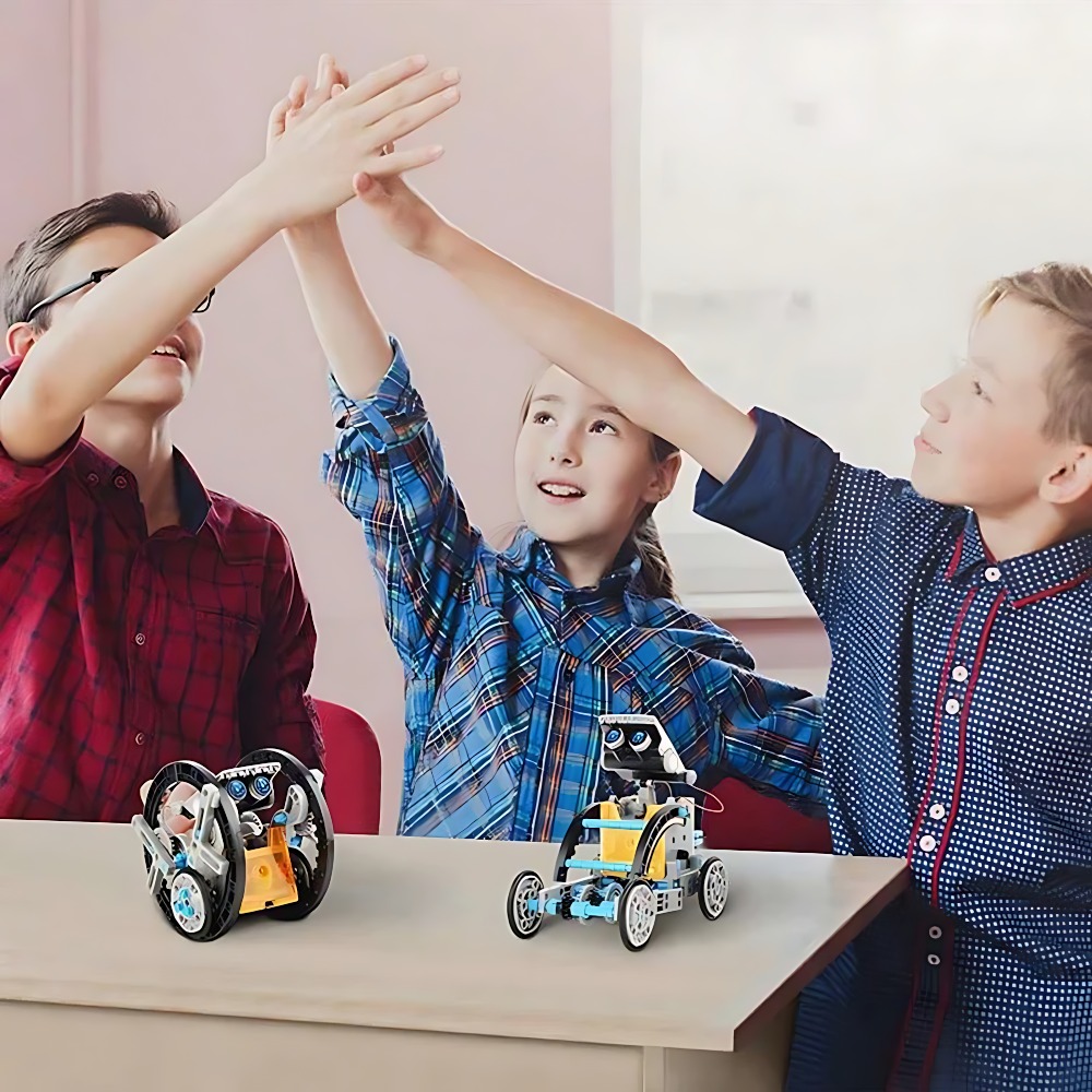 Solar Robot Building Blocks 12 – Science Toys Diy Bewertung und Preis