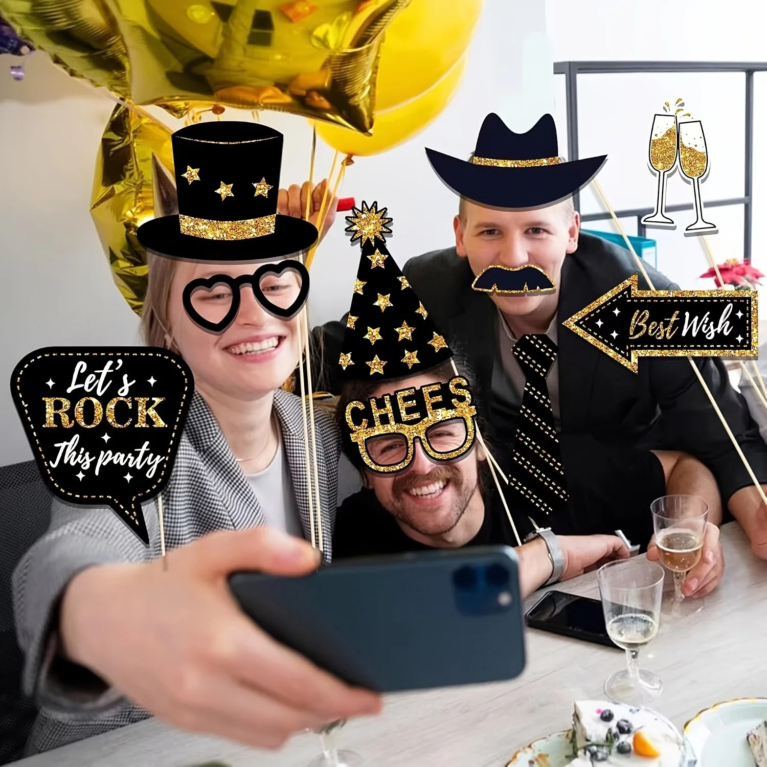 36pcs of Birthday Photo Booth  – Science Of Happiness Bewertung und Preis