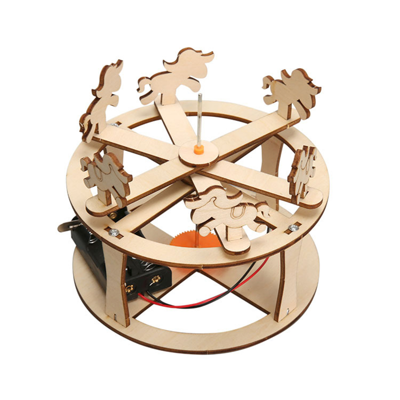 HUAHUABuild Your Own Carousel  – Science Toys Diy Bewertung und Preis