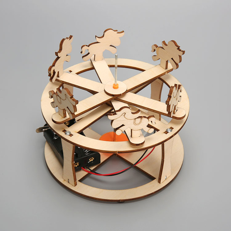 HUAHUABuild Your Own Carousel  – Science Toys Diy Bewertung und Preis