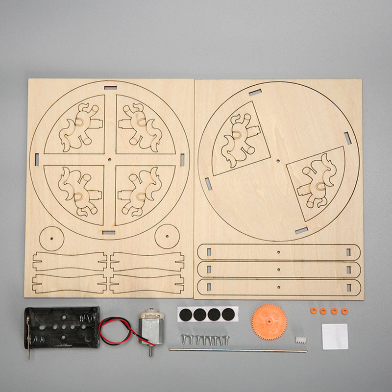 HUAHUABuild Your Own Carousel  – Science Toys Diy Bewertung und Preis