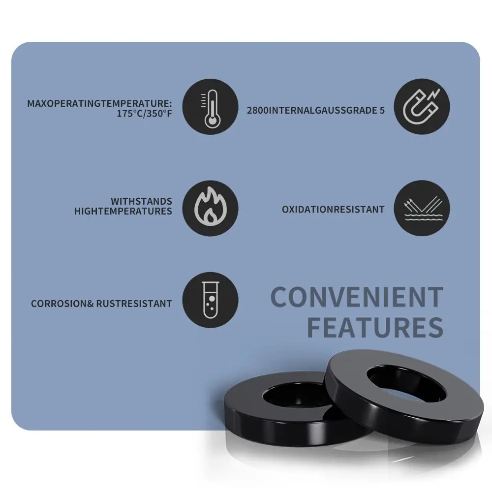 D45-100mm Ferrite Ring Magnet  – Science And Hobby Bewertung und Preis