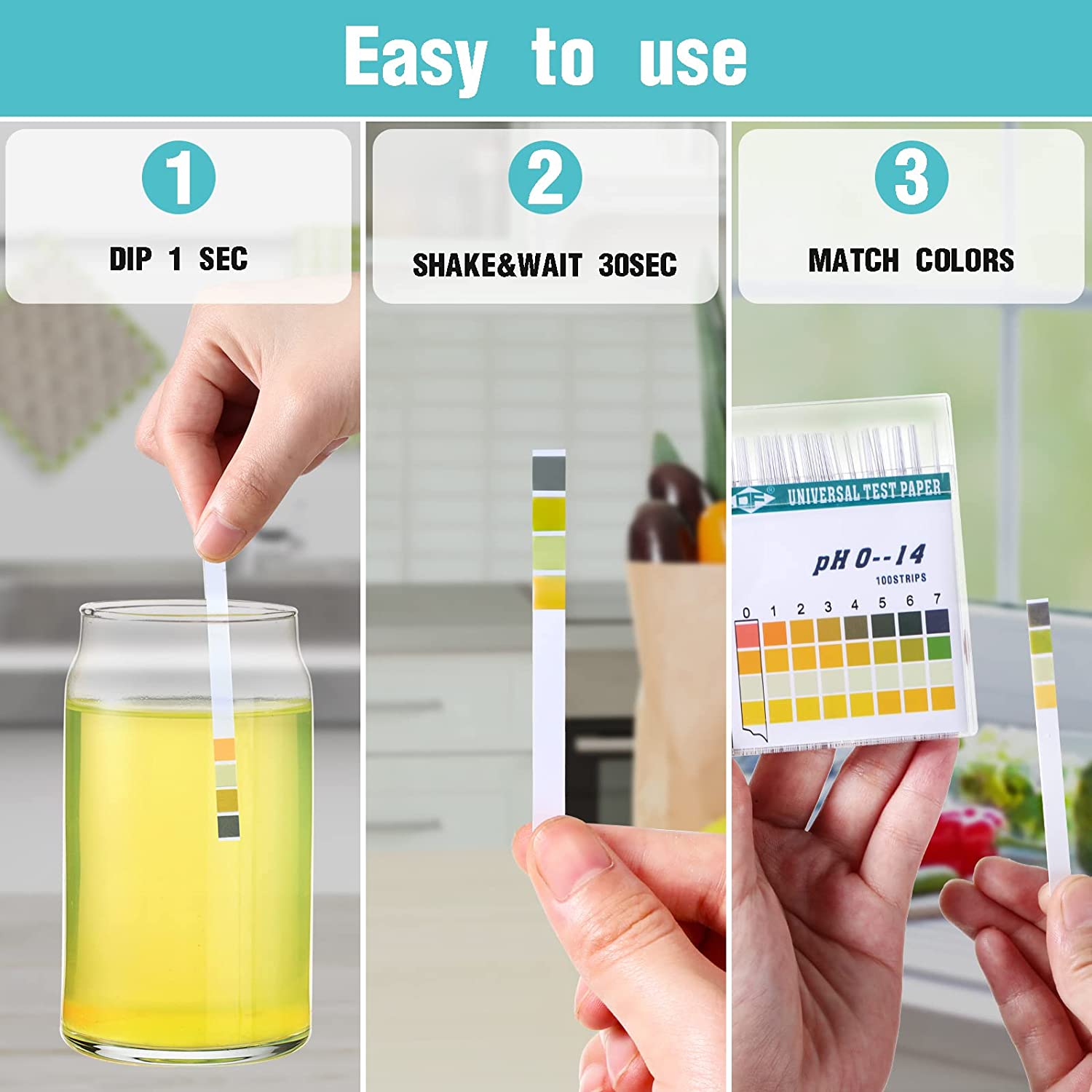 100 Strips 0-14 PH Alkaline Ac – Water Testing Kit Bewertung und Preis