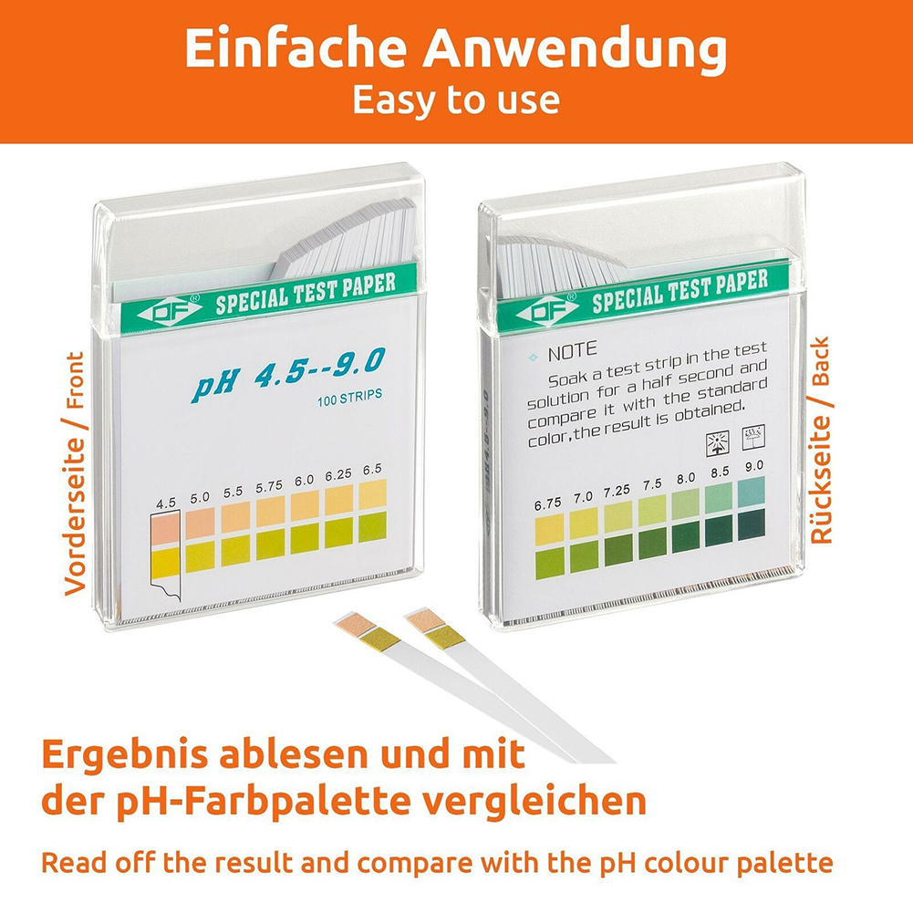 100Pcs PH Paper Strips Kit Hou – Water Testing Kit Bewertung und Preis