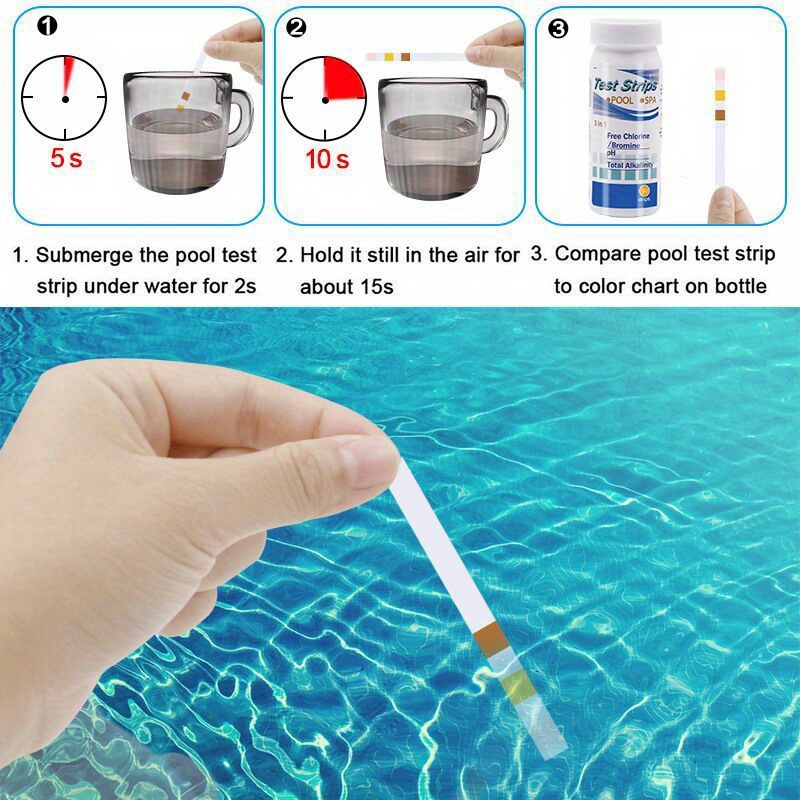Chlorine PH Test Strips SPA Sw – Water Testing Kit Bewertung und Preis
