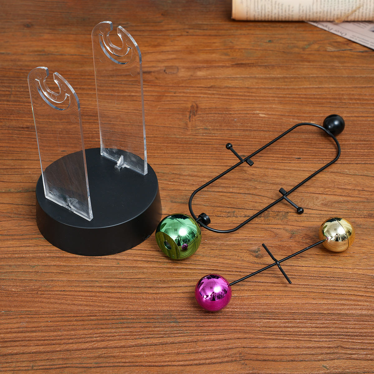 Modern Minimalist Newton Pendu – Newton Cradle Large Bewertung und Preis