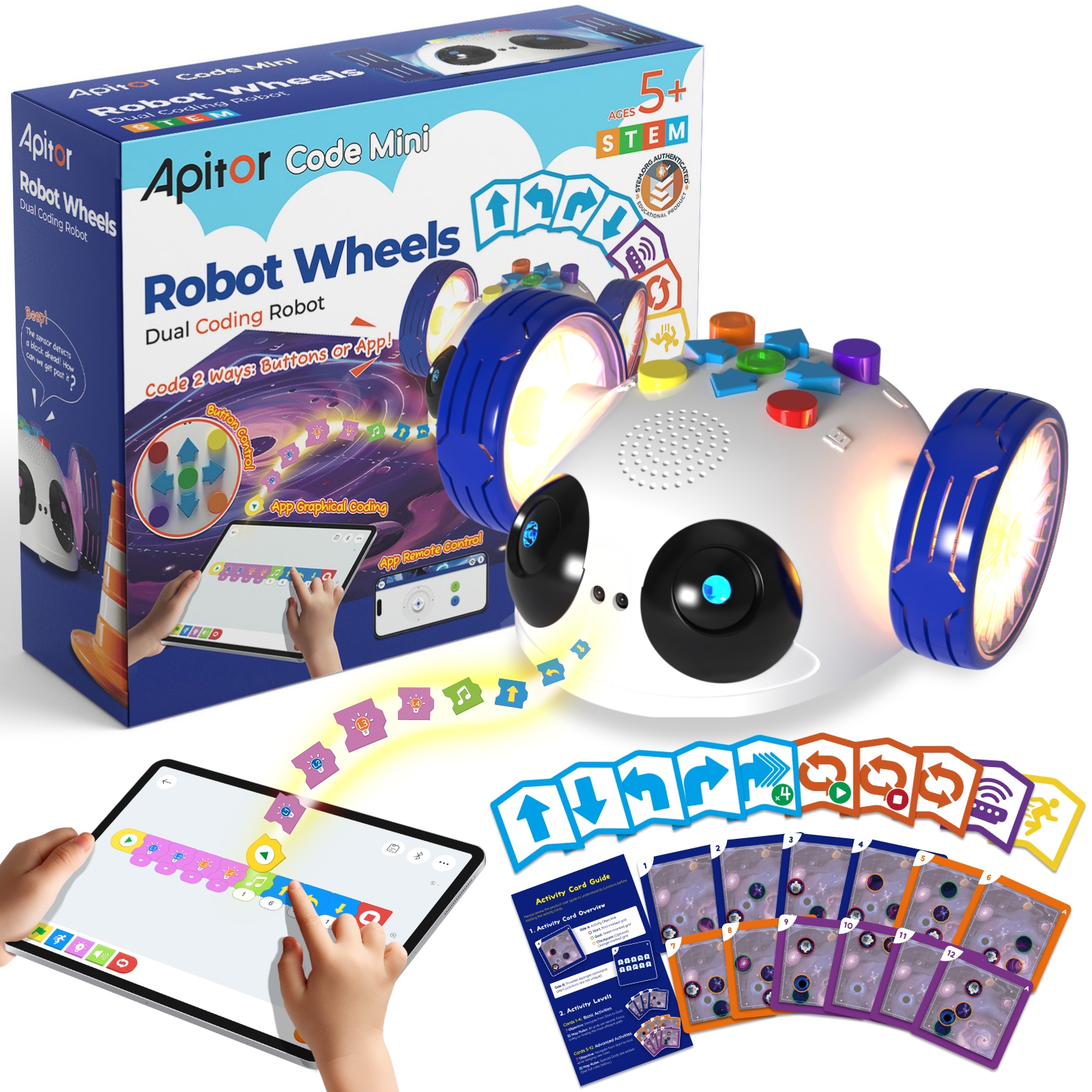Apitor Mini Robot Wheels Codin – Science Robotics Bewertung und Preis