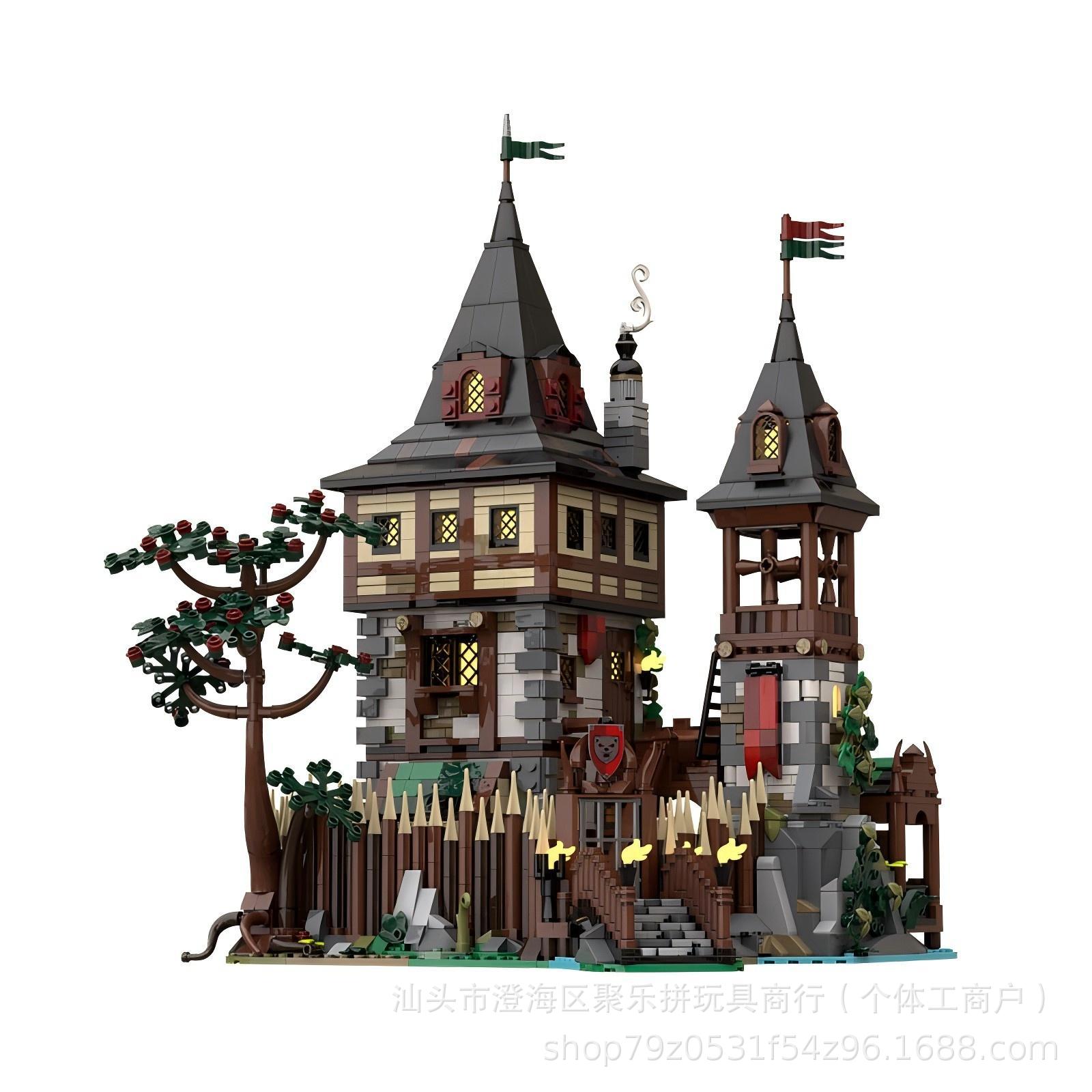MOC Bear King Castle Mosaic Bu – Science And Hobby Bewertung und Preis