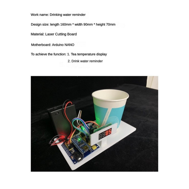Drink Water Reminder Robot Han – Science Robotics Bewertung und Preis