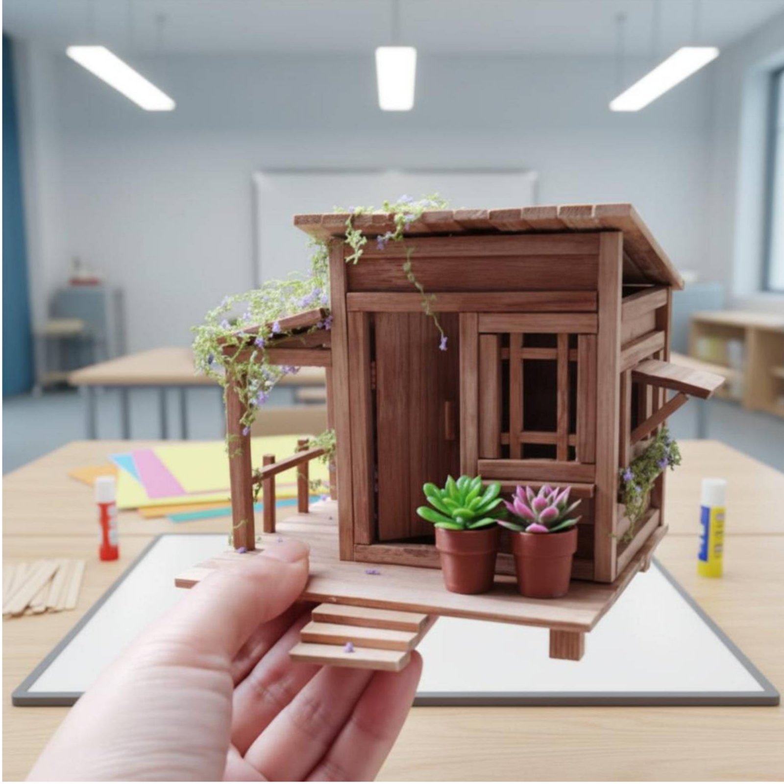 DIY Bamboo House Kit Relaxing  – Science Hobby Kit Bewertung und Preis