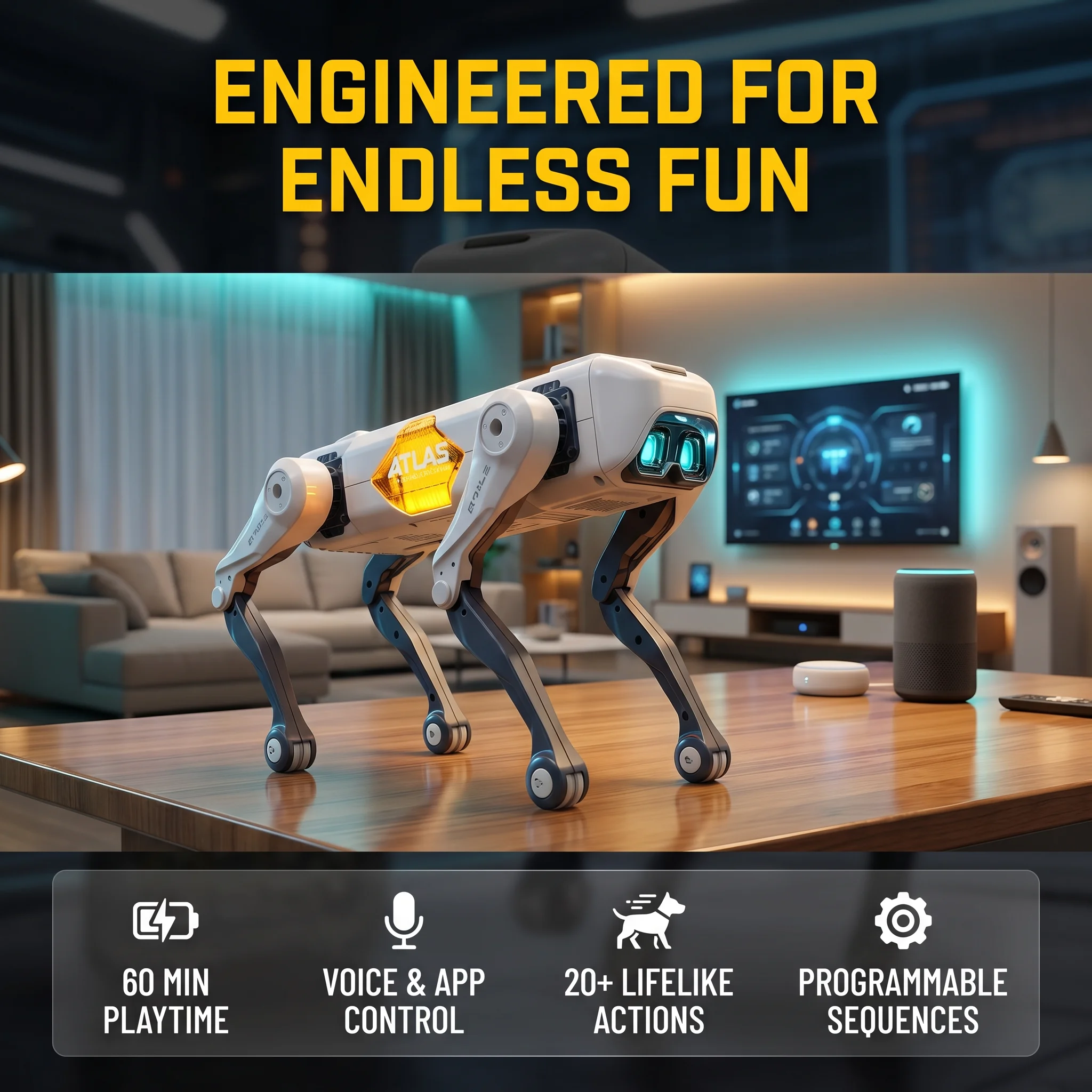 AI Smart Robot Dog, Voice & AP – Science Robotics Bewertung und Preis