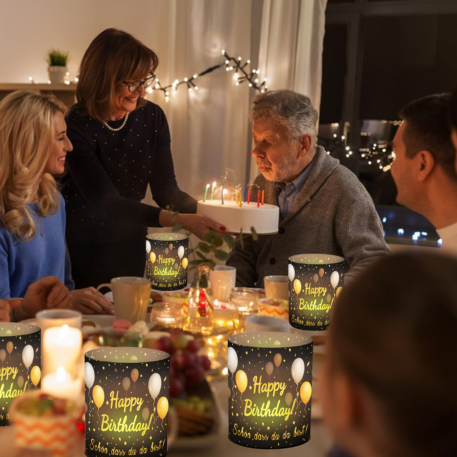 12pcs Happy Birthday Candle Ta – Science Of Happiness Bewertung und Preis