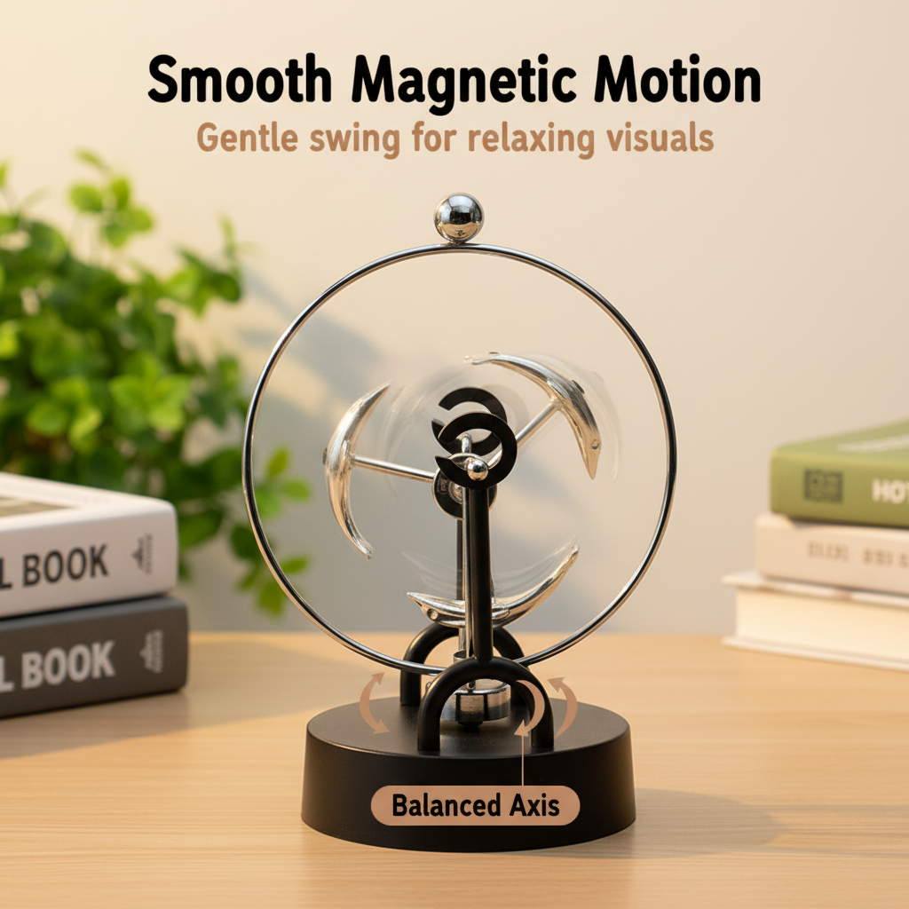 Creative Metal Magnetic Swinge – Newton Cradle Large Bewertung und Preis