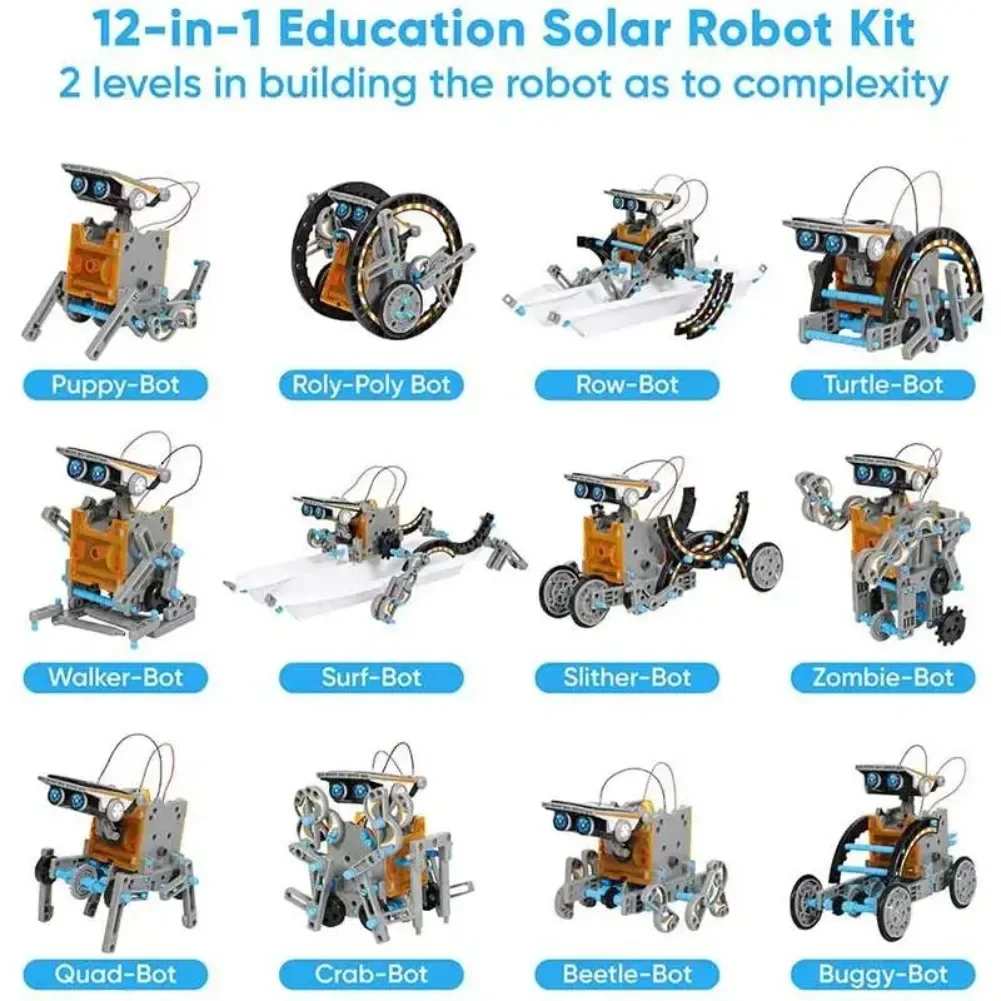 13 in 1 Solar Powered Robot Sc – Science Toys Diy Bewertung und Preis